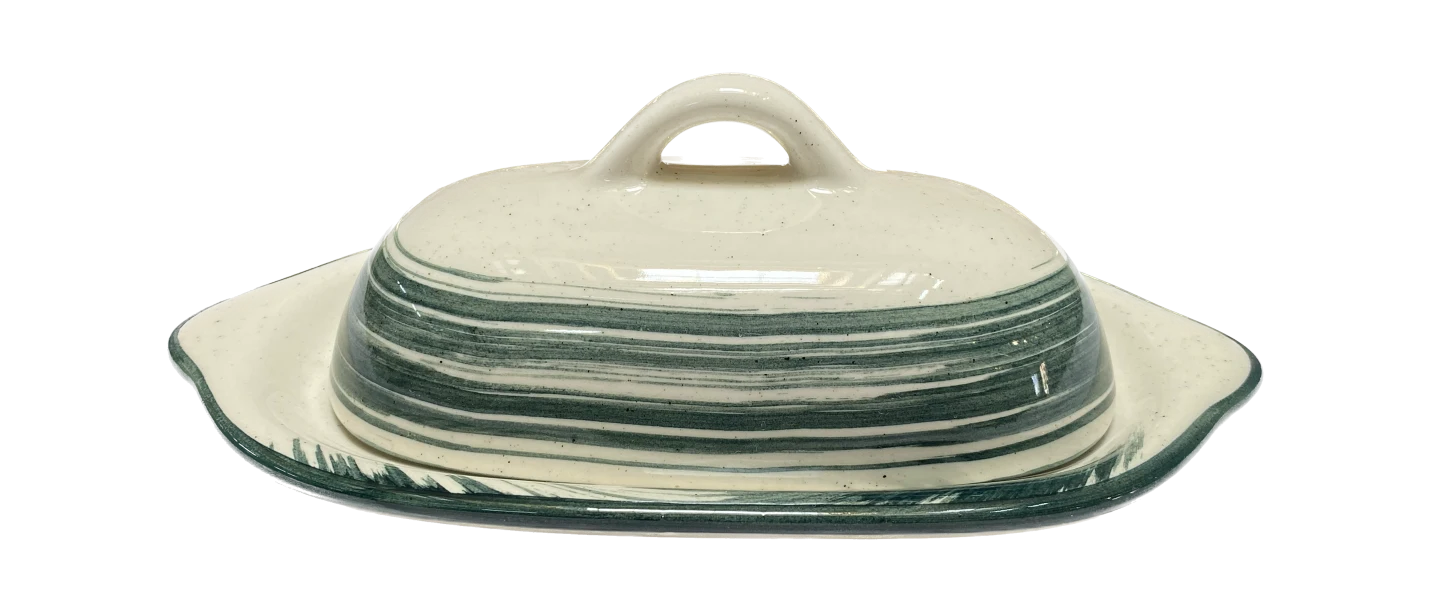 MANTEQUILLERA OVALADA